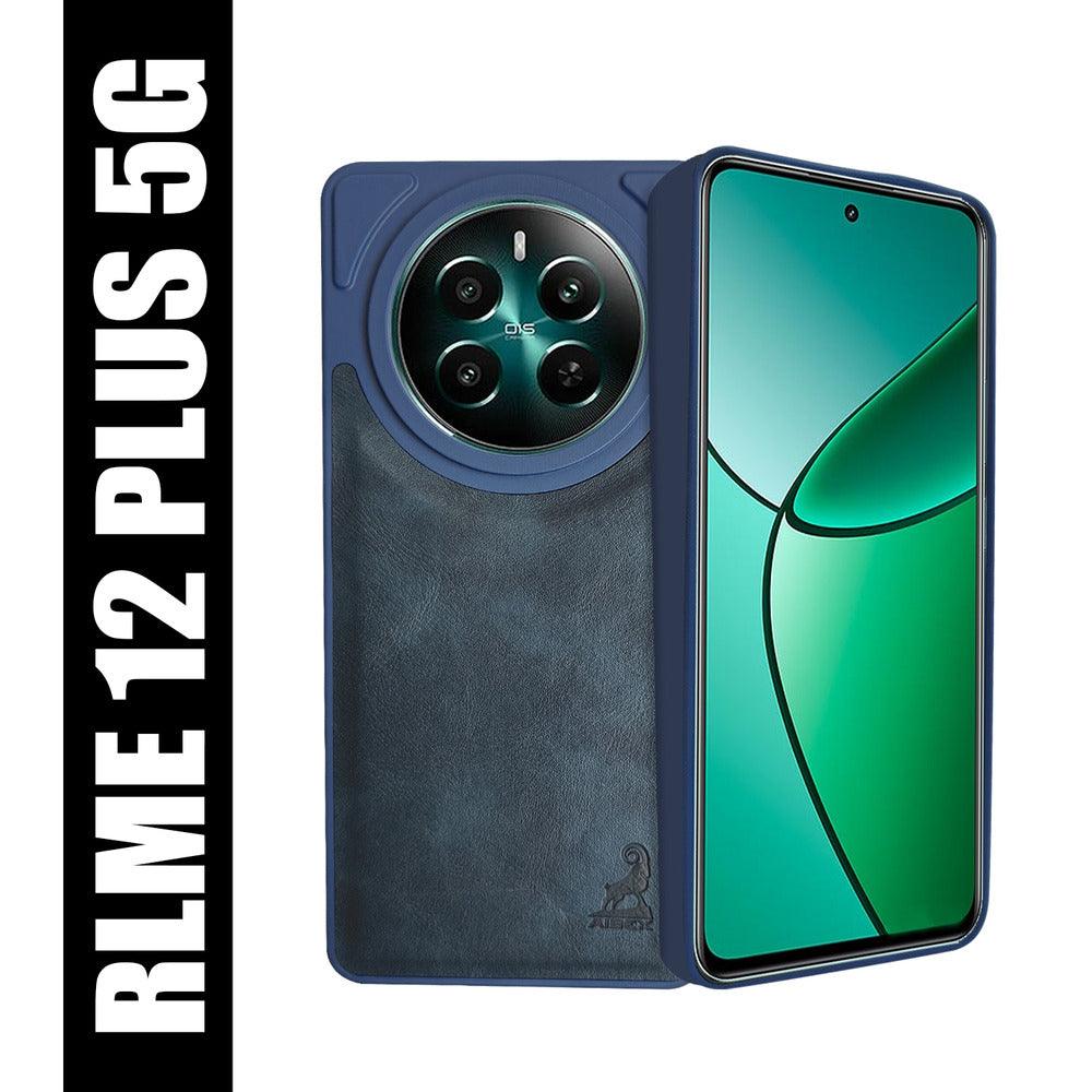 Aibex Shield Back Cover For realme P1 5G / Realme 12 Plus 5G / Realme Narzo 70 Pro 5G | Vegan Leather - Aibex