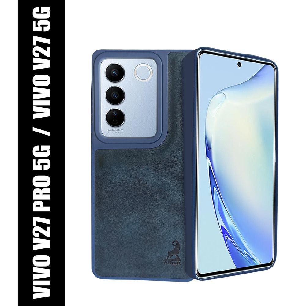 Aibex Shield Back Cover For Vivo 27 Pro | Vegan Leather - Aibex