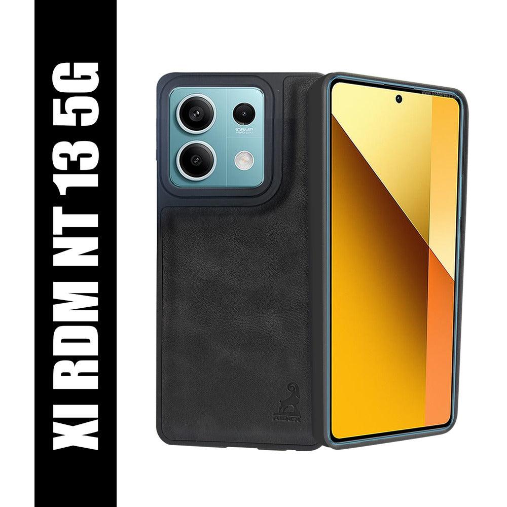 Aibex Shield Back Cover For Xiaomi Redmi Note 13 5G | Vegan Leather - Aibex