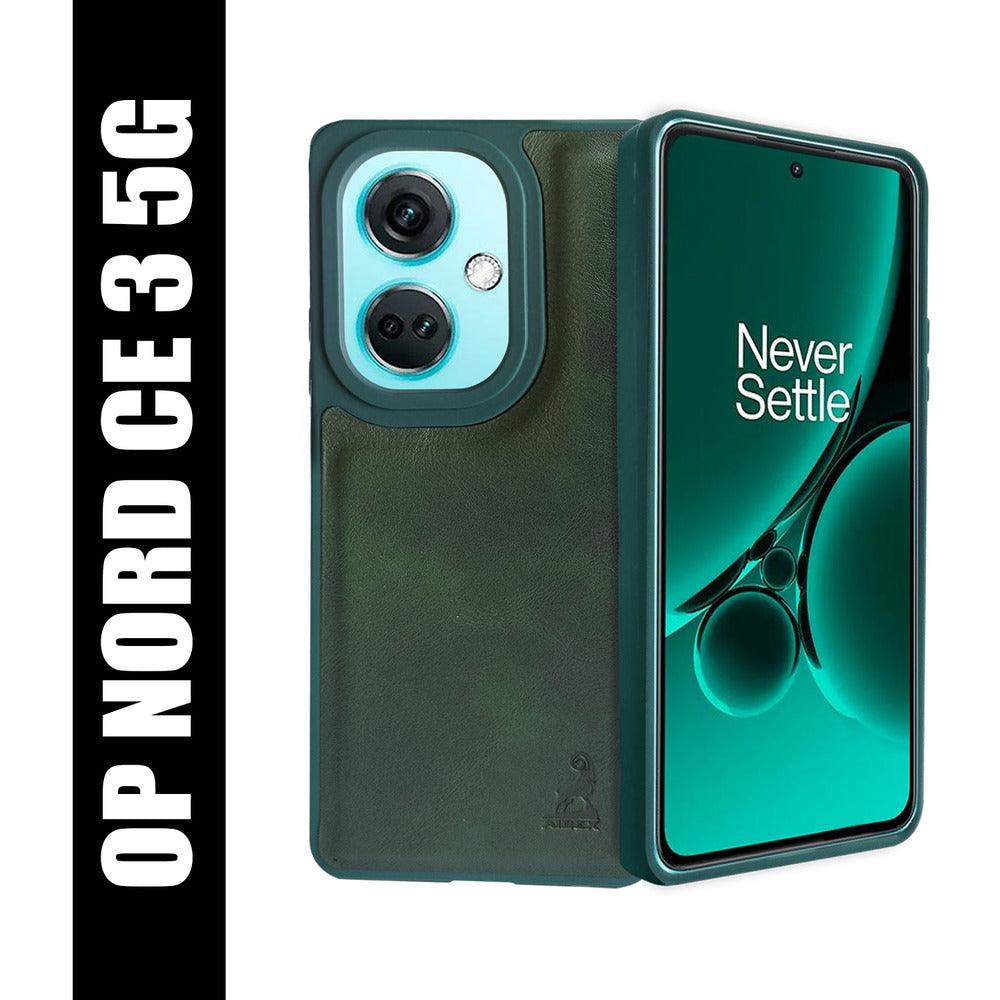 Aibex Shield Back Cover For OnePlus Nord CE 3 | Vegan Leather - Aibex