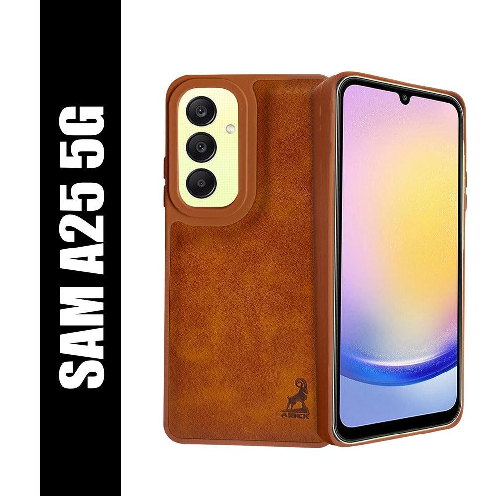 Aibex Shield Back Cover For Samsung Galaxy A25 5G | Vegan Leather - Aibex
