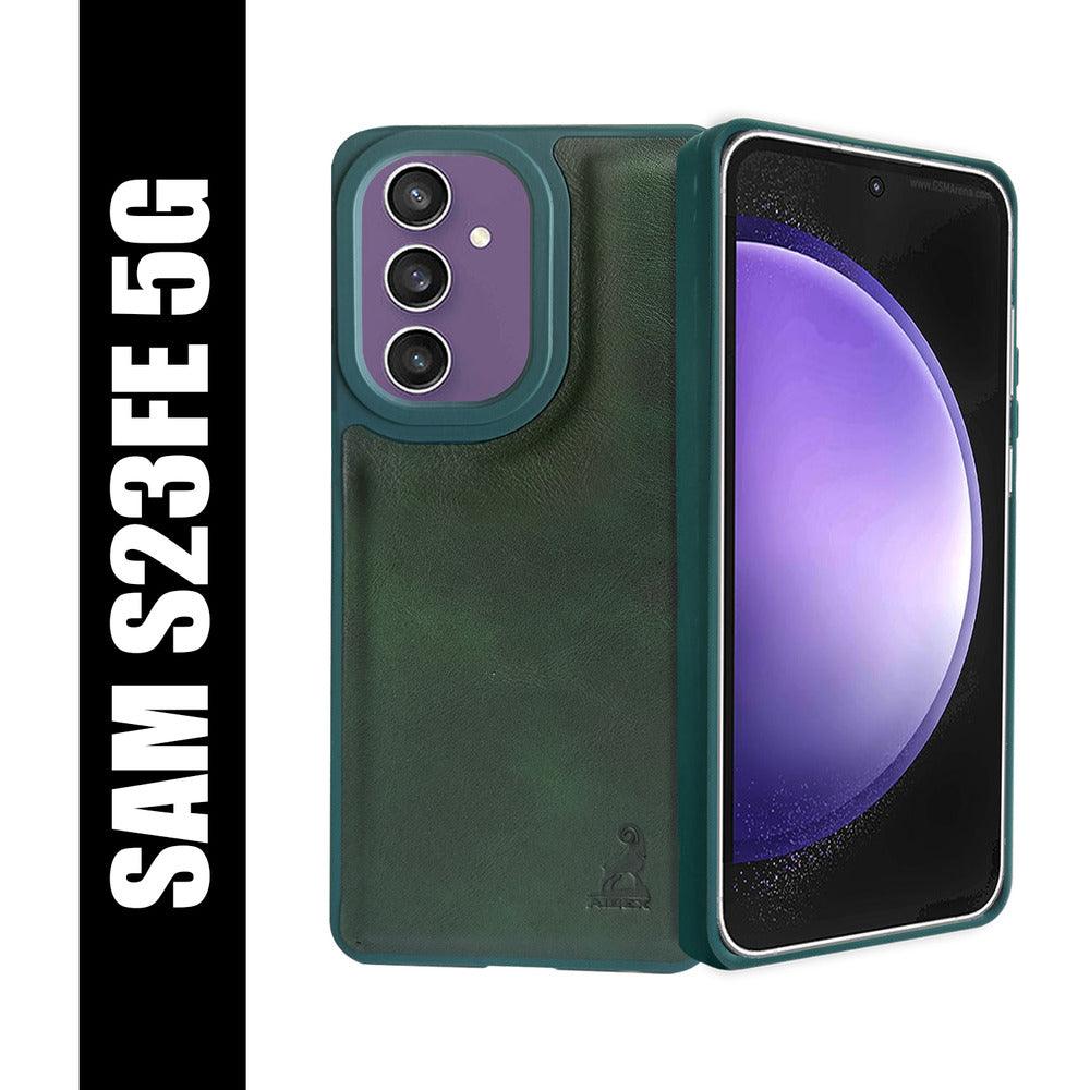 Aibex Shield Back Cover For Samsung Galaxy S23FE | Vegan Leather - Aibex