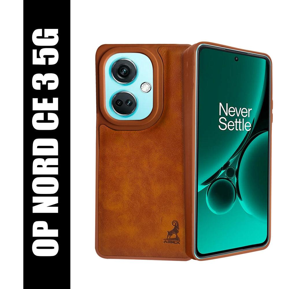 Aibex Shield Back Cover For OnePlus Nord CE 3 | Vegan Leather - Aibex