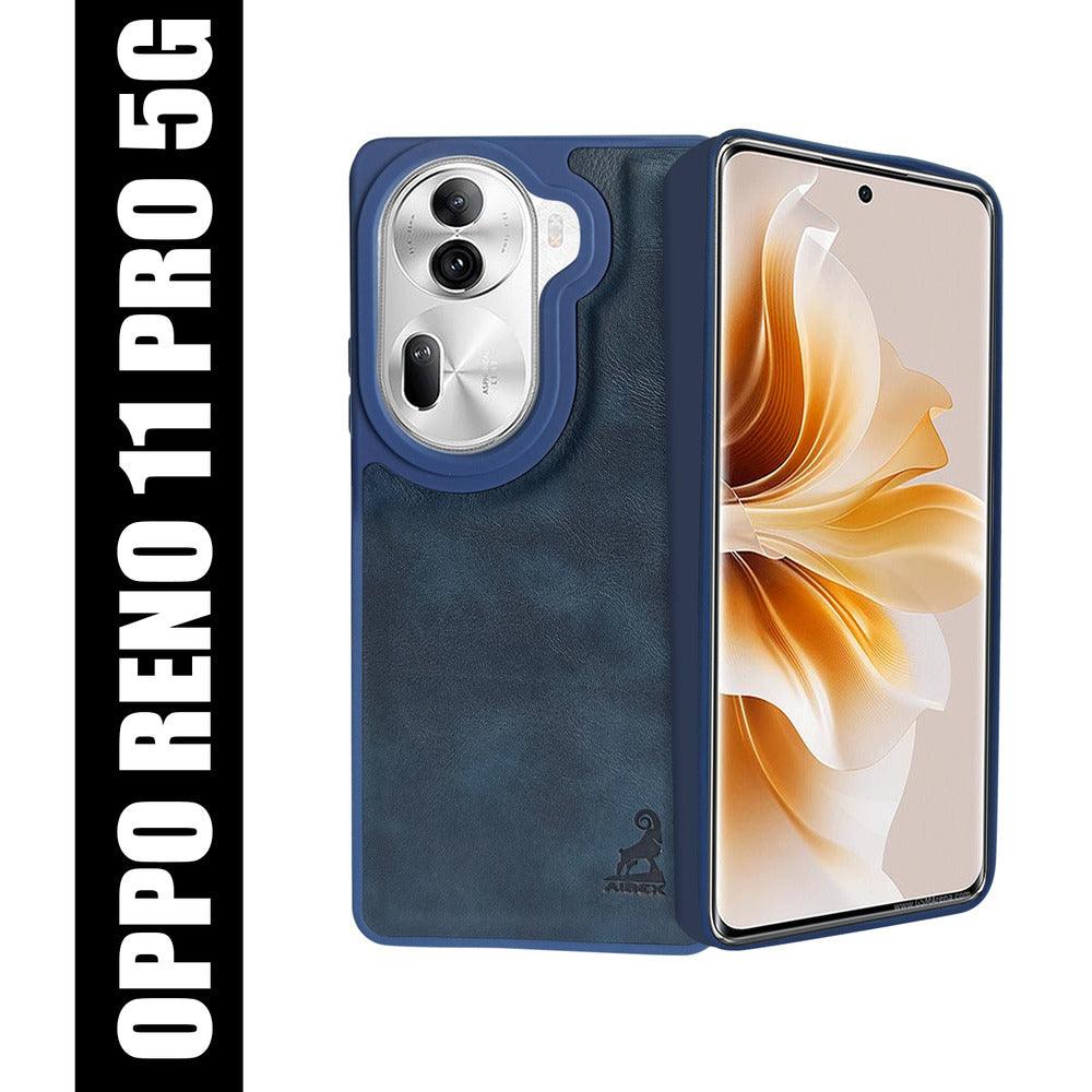 Aibex Shield Back Cover For Oppo Reno 11 Pro | Vegan Leather - Aibex