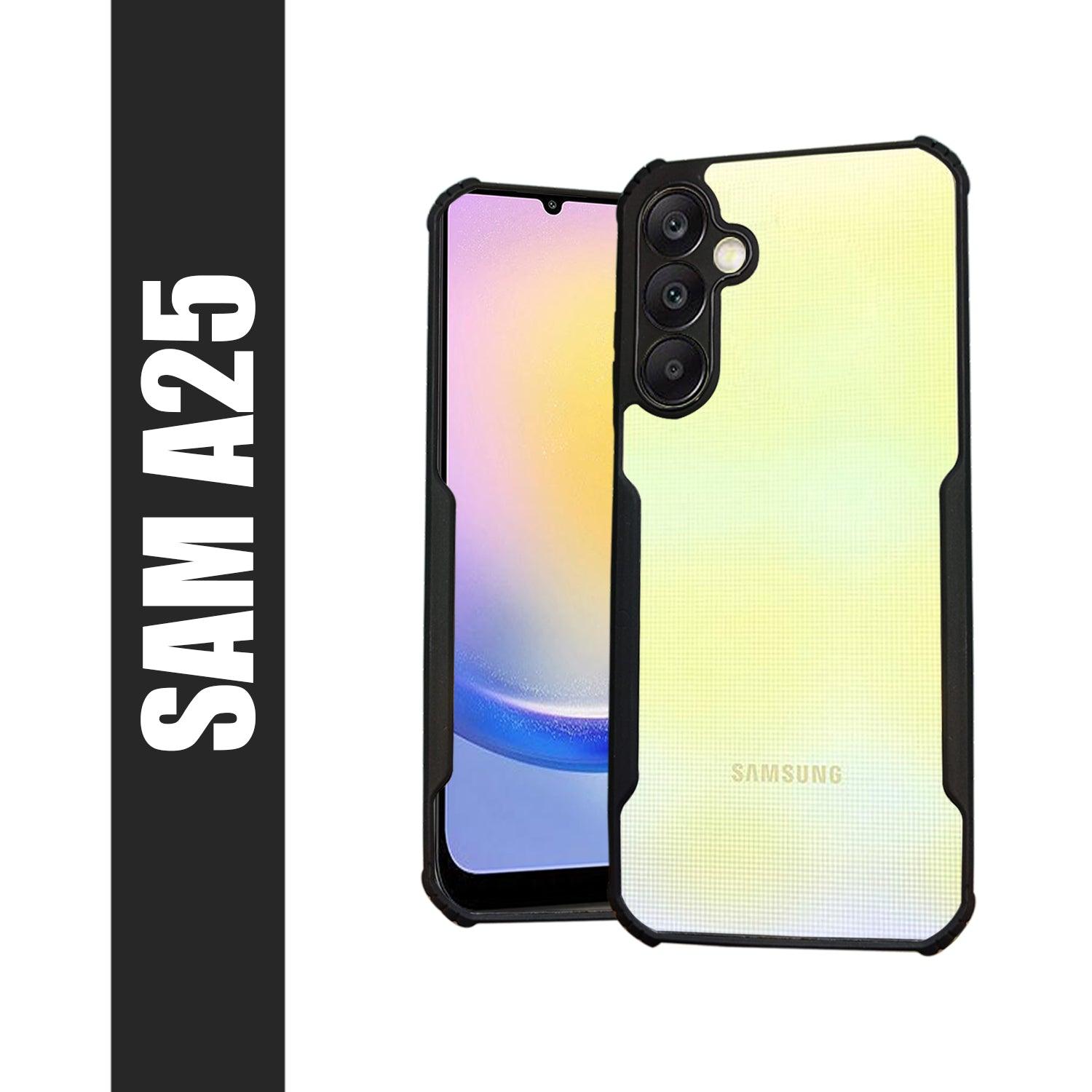 AIBEX Crystal Clear Back Cover Case for Samsung A25 5g | Shock Proof Design | Transparent Back Cover Case - Aibex