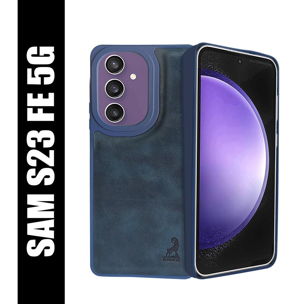 Aibex Shield Back Cover For Samsung Galaxy S23FE | Vegan Leather - Aibex