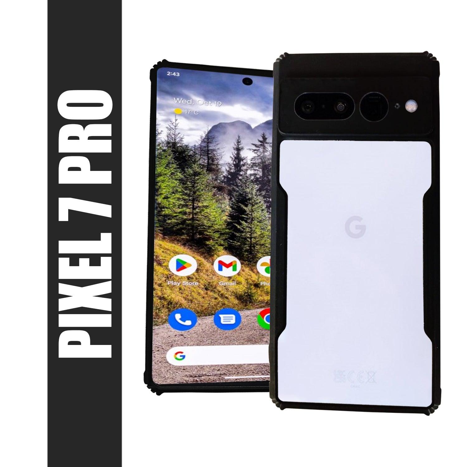 AIBEX Crystal Clear Back Cover Case for Google Pixel 7 Pro | Shock Proof Design | Transparent Back Cover Case - Aibex