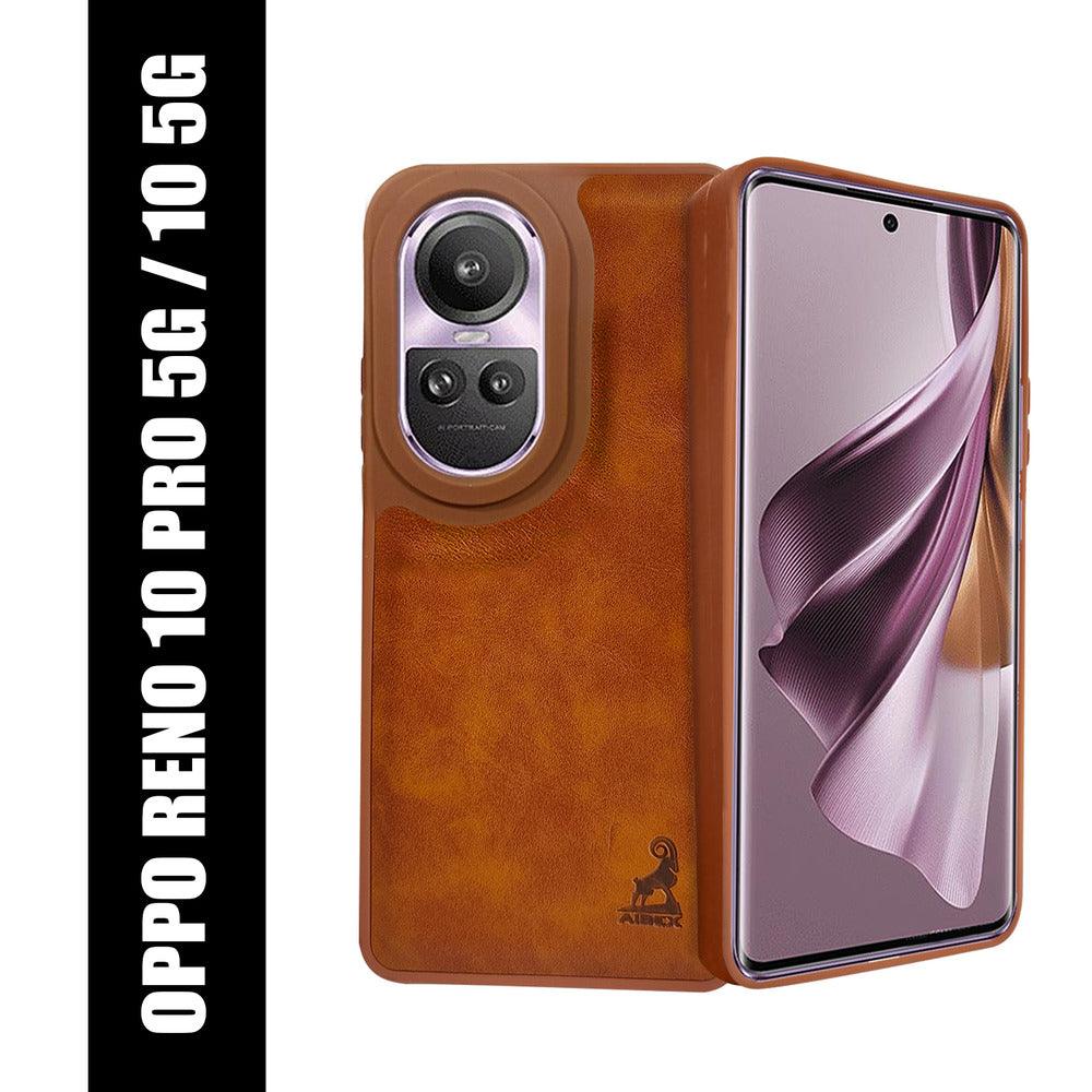 Aibex Shield Back Cover For Oppo Reno 10 Pro | Vegan Leather - Aibex