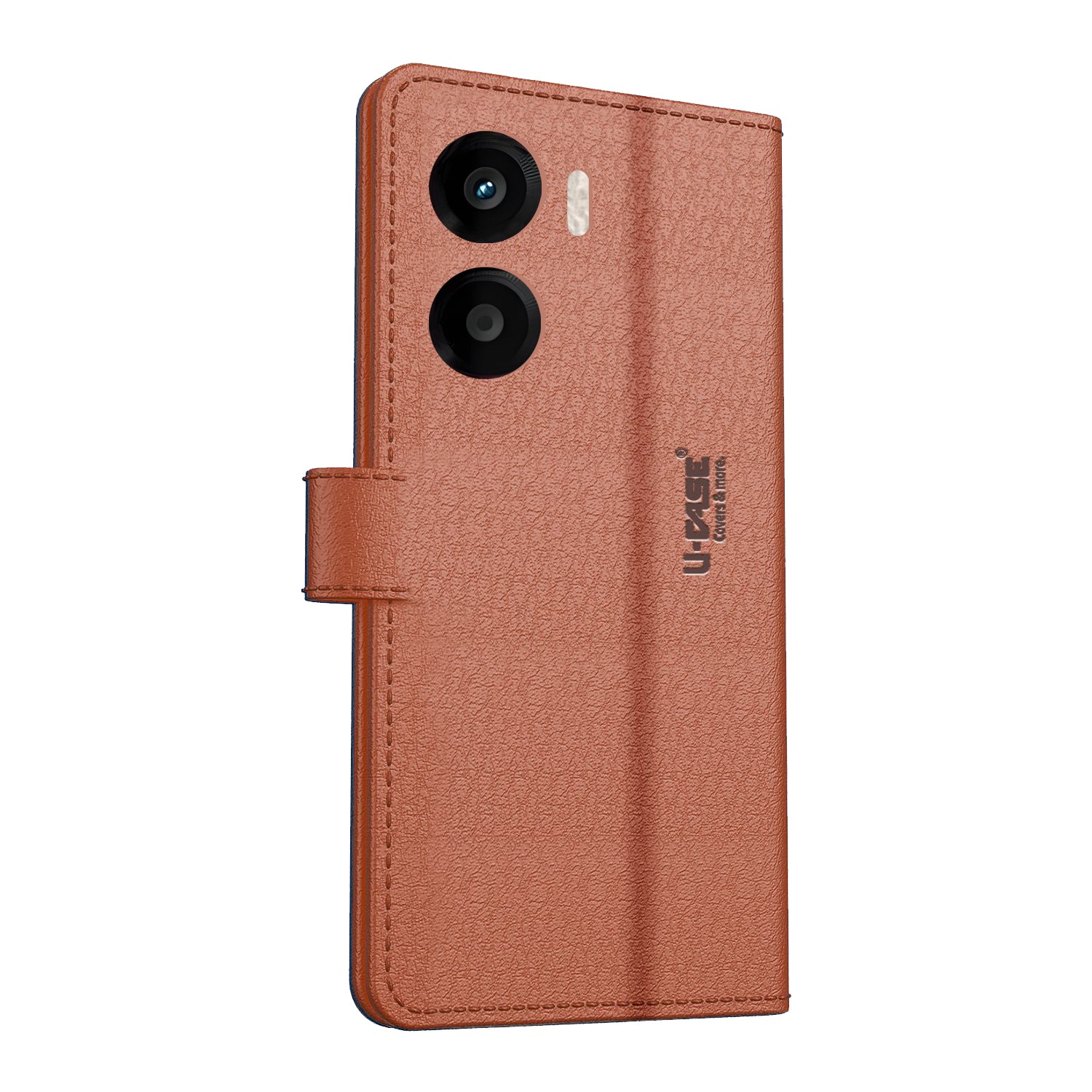 Motorola G05 5G Cover and Case With U-CASE Magnetic Foldable Stand with Vegan Design and Magnetic Pocket Closure