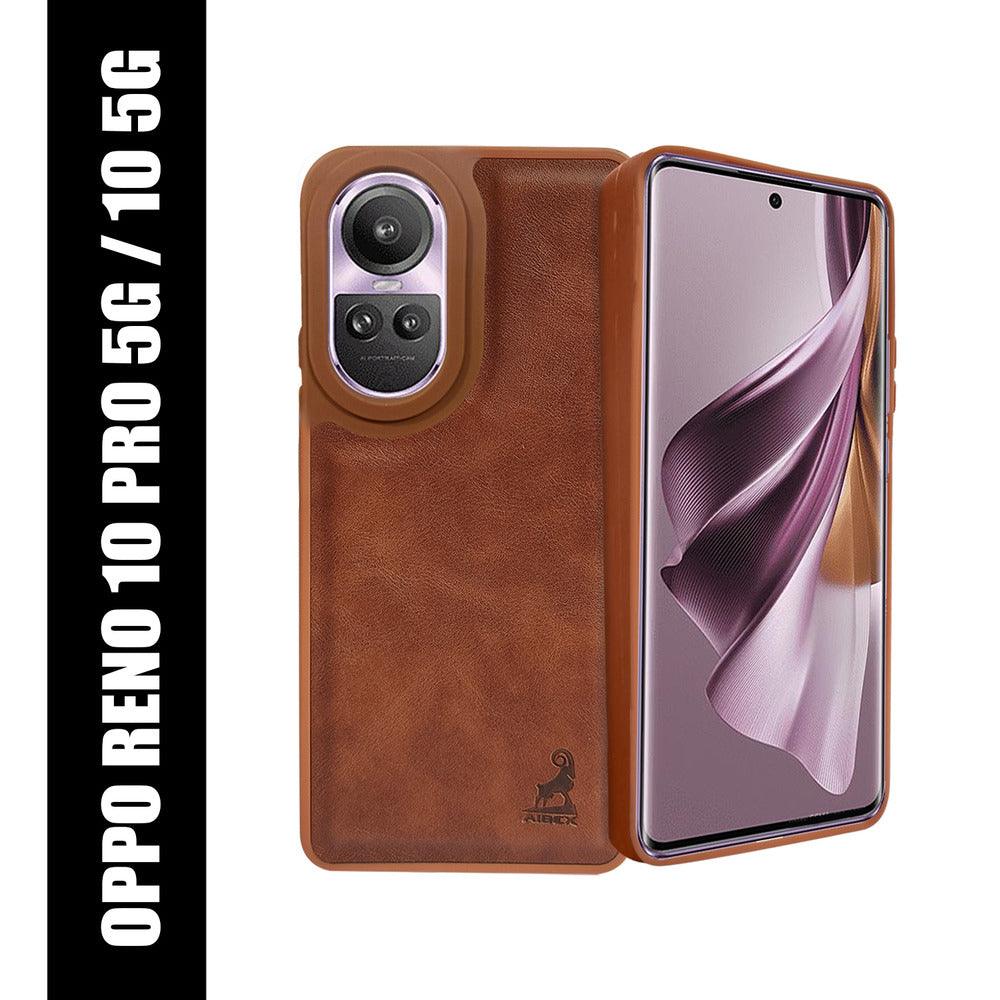 Aibex Shield Back Cover For Oppo Reno 10 Pro | Vegan Leather - Aibex