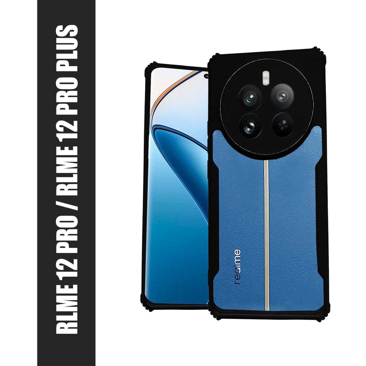AIBEX Crystal Clear Back Cover Case for Realme 12 Pro | Shock Proof Design | Transparent Back Cover Case - Aibex