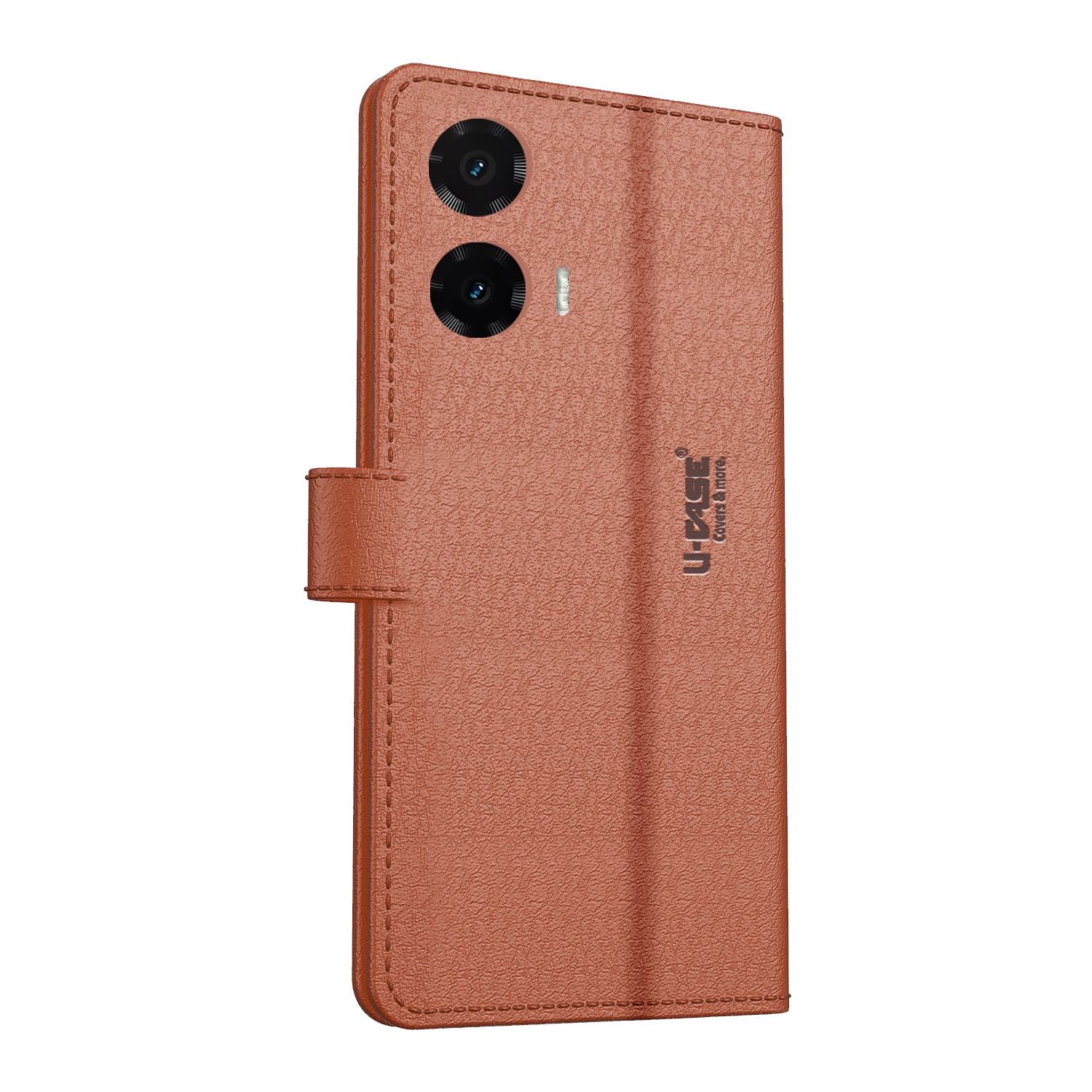 Motorola g35 Flip Cover and Case Brown