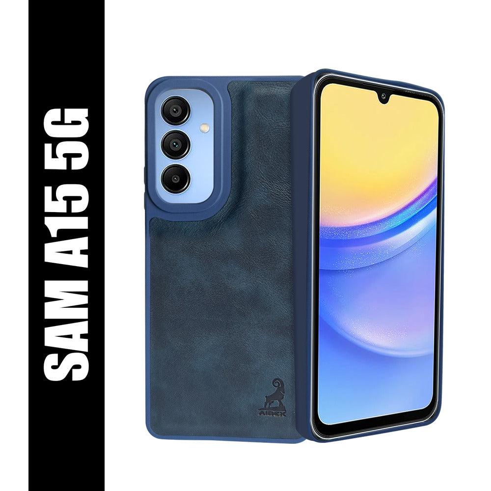 Aibex Shield Back Cover For Samsung Galaxy A15 5G | Vegan Leather - Aibex