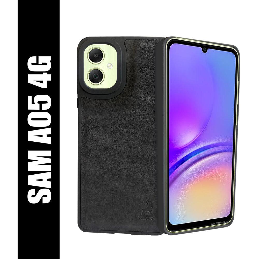 Aibex Shield Back Cover For Samsung Galaxy A05 4G | Vegan Leather - Aibex