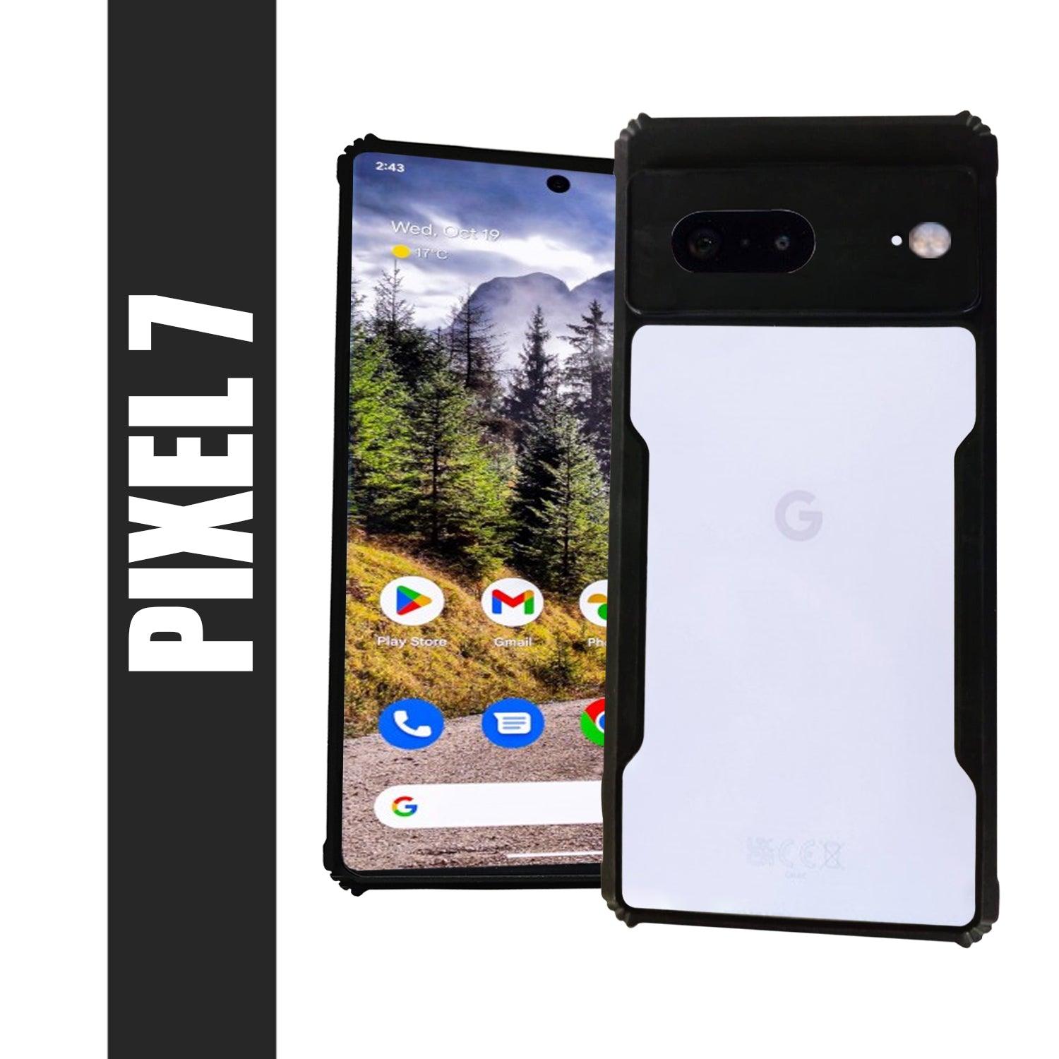 AIBEX Crystal Clear Back Cover Case for Google Pixel 7 | Shock Proof Design | Transparent Back Cover Case - Aibex