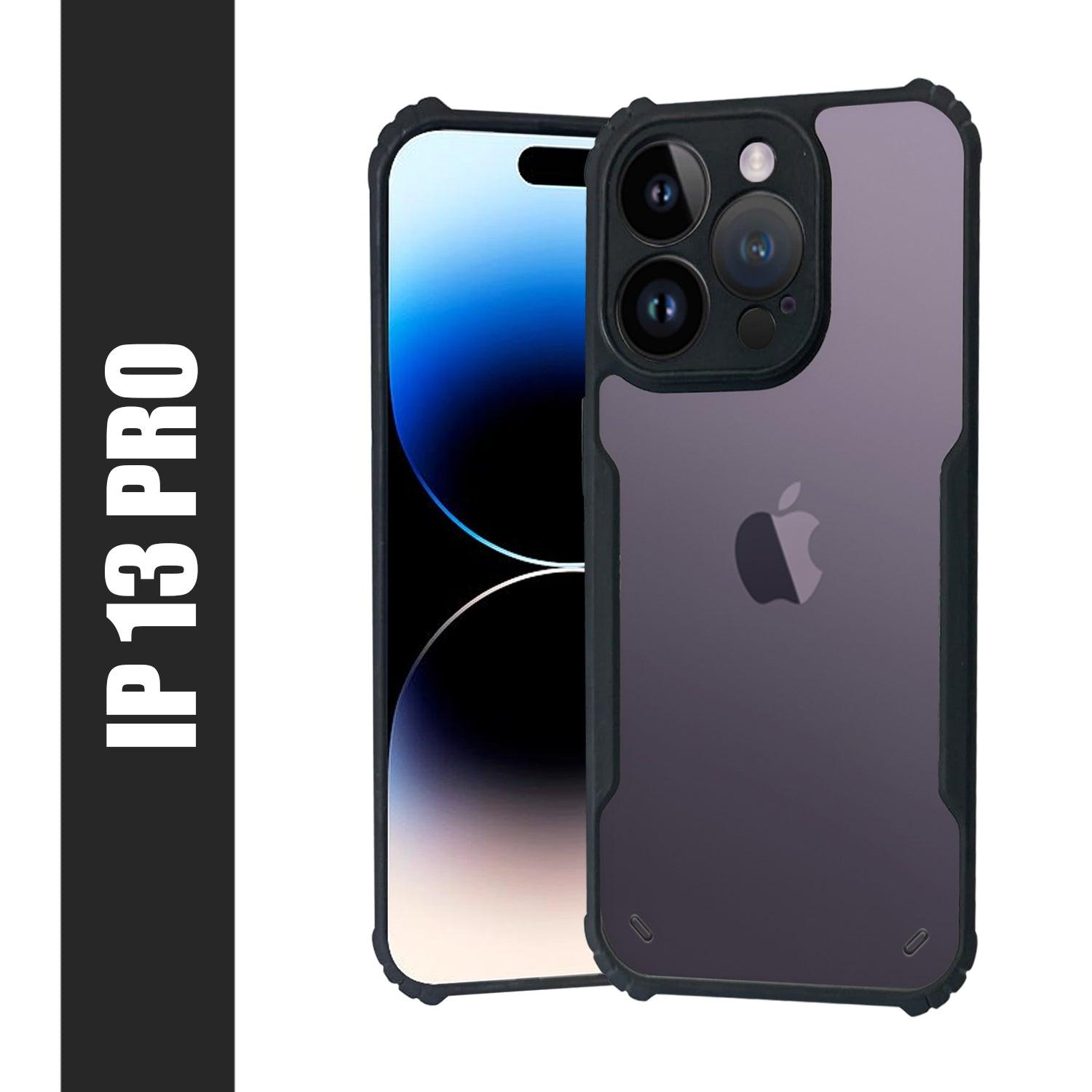 AIBEX Crystal Clear Back Cover Case for Iphone 13 Pro | Shock Proof Design | Transparent Back Cover Case - Aibex