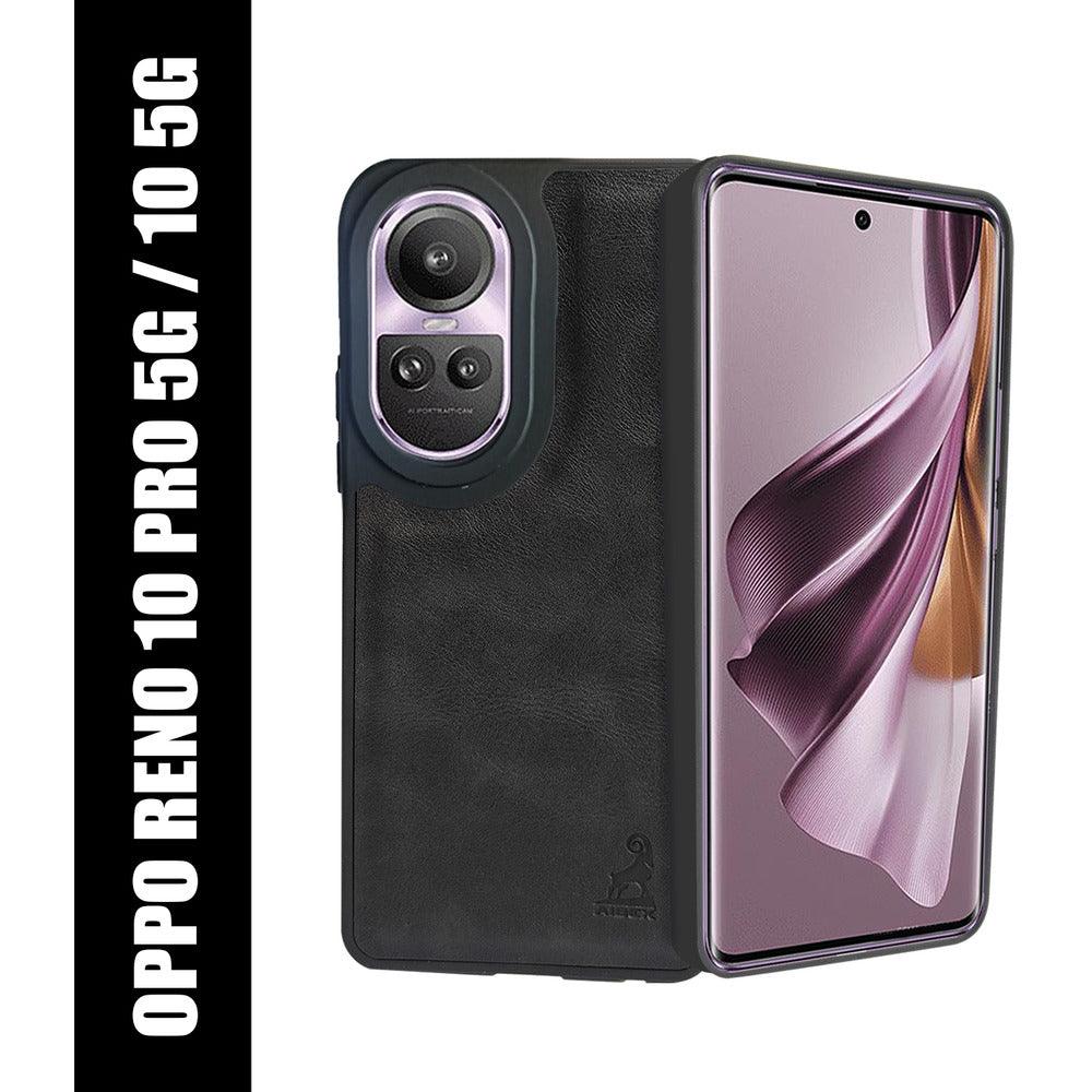 Aibex Shield Back Cover For Oppo Reno 10 Pro | Vegan Leather - Aibex