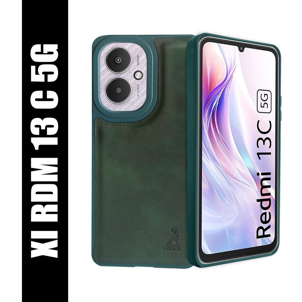 Aibex Shield Back Cover For Xiaomi Redmi 13C 5G | Vegan Leather - Aibex