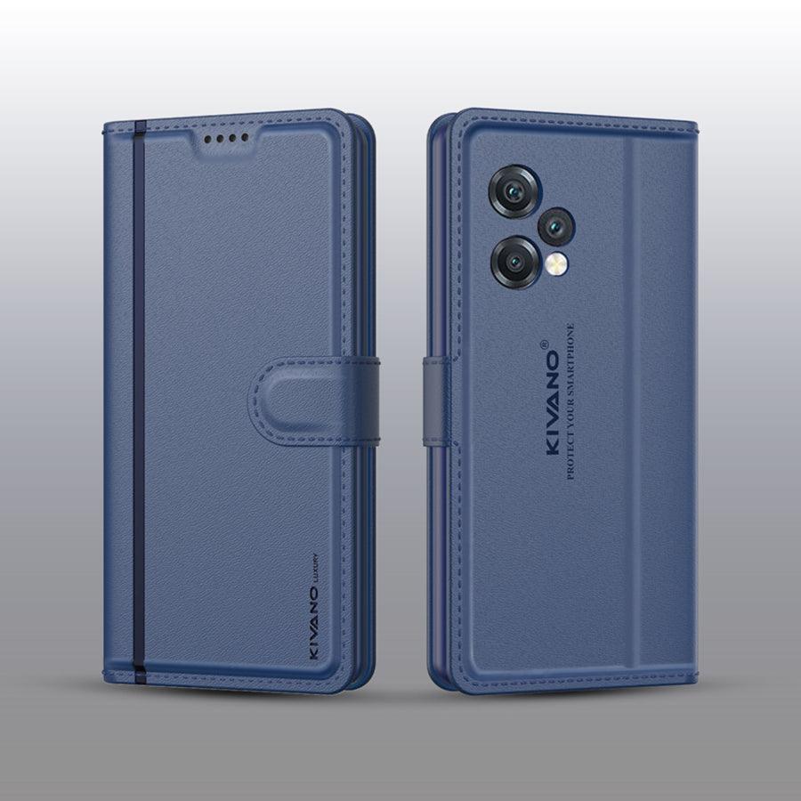 Leather Wallet Case for Xiaomi Redmi 9A / Redmi 9i / 9A Sport ?Stylish Flip Folio Cover with Card Holder, Stand-KIVANO LUXE - Aibex