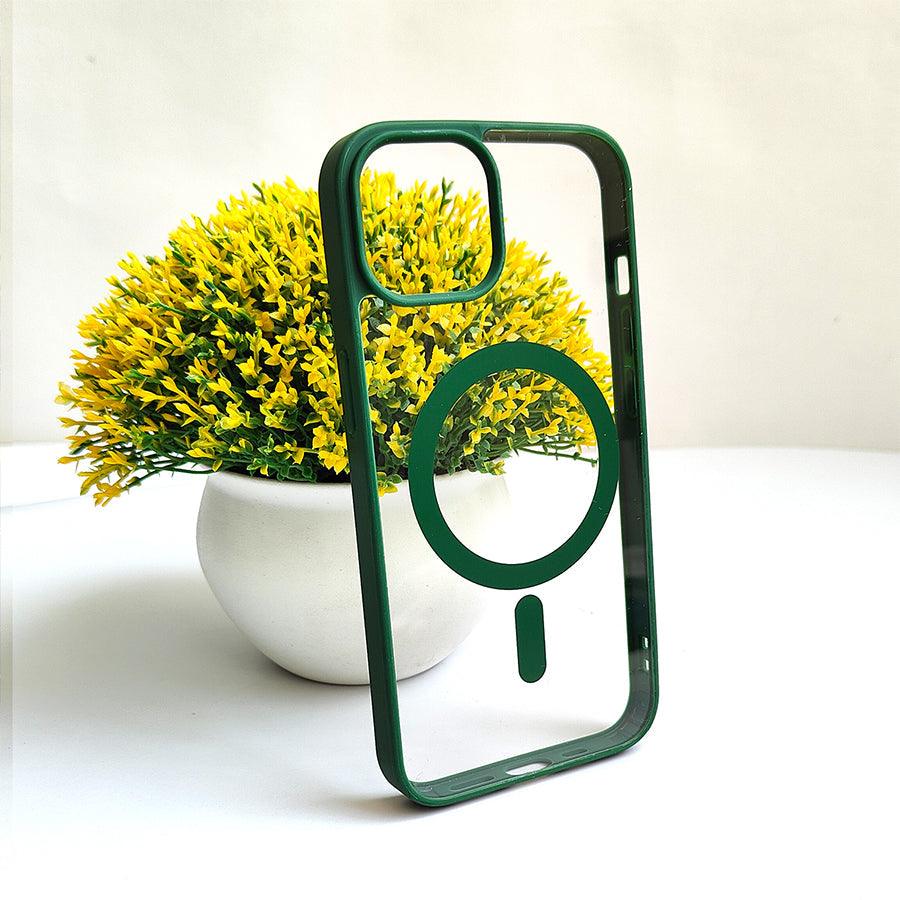 AIBEX Back Cover for Apple iPhone 11 Pro Clear Case MagSafe Air-Guard Protection - Aibex