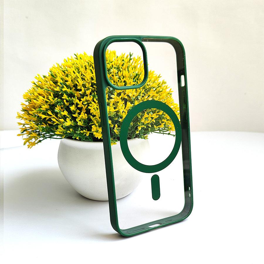 AIBEX Back Cover for Apple iPhone 11 Clear Case MagSafe Air-Guard Protection - Aibex