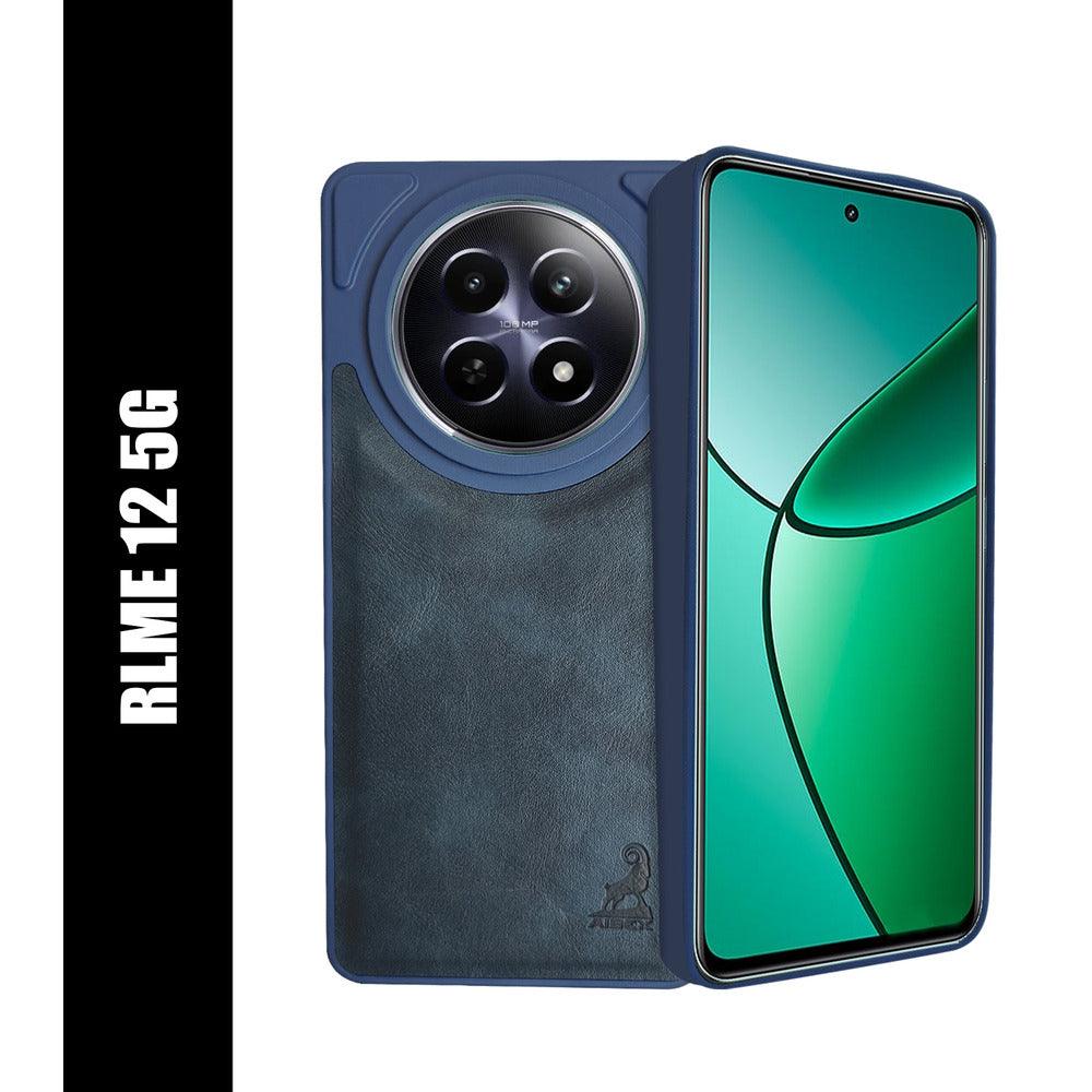 Aibex Shield Back Cover For Realme 12 5G | Vegan Leather - Aibex