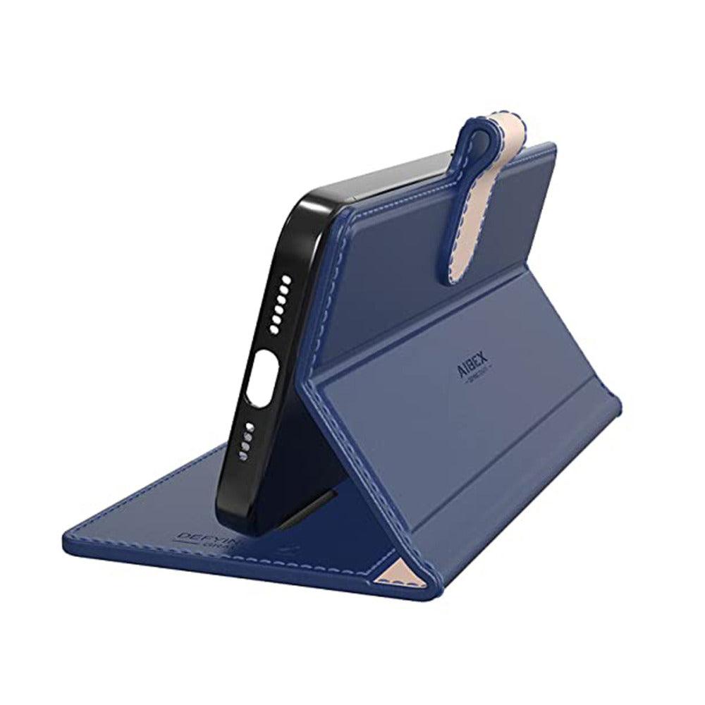 Realme C65 5g Aibex PU Leather Flip Cover Foldable Stand & Pocket Magnetic Closure - Aibex