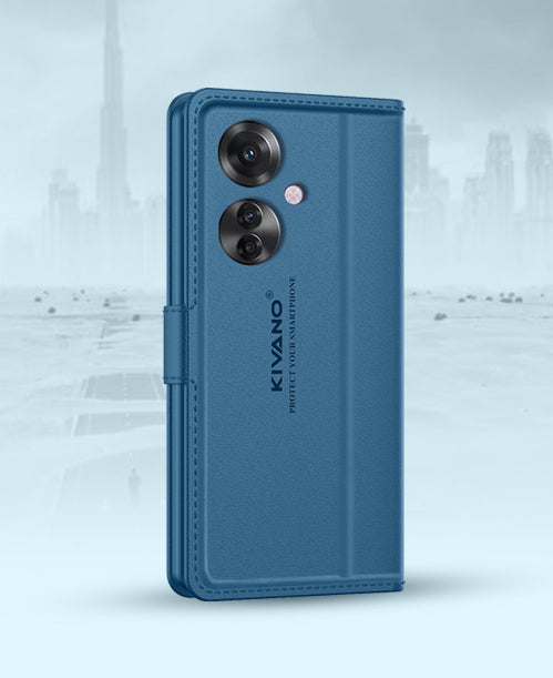 Kivano Luxe premium Pu leather flip back case cover for men and women