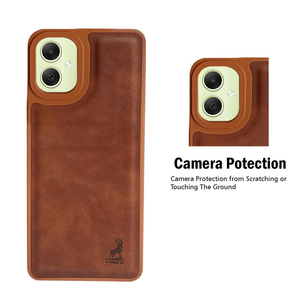 Aibex Shield Back Cover For Samsung Galaxy A05 4G | Vegan Leather - Aibex