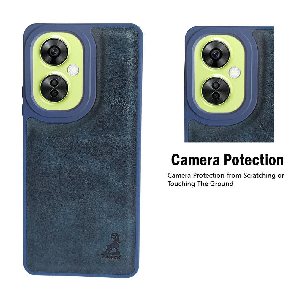 Aibex Shield Back Cover For OnePlus Nord CE 3 Lite | Vegan Leather - Aibex
