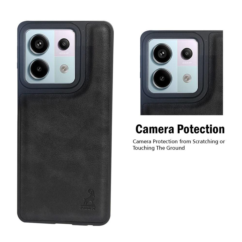 Aibex Shield Back Cover For Xiaomi Redmi Note 13 Pro | Vegan Leather - Aibex