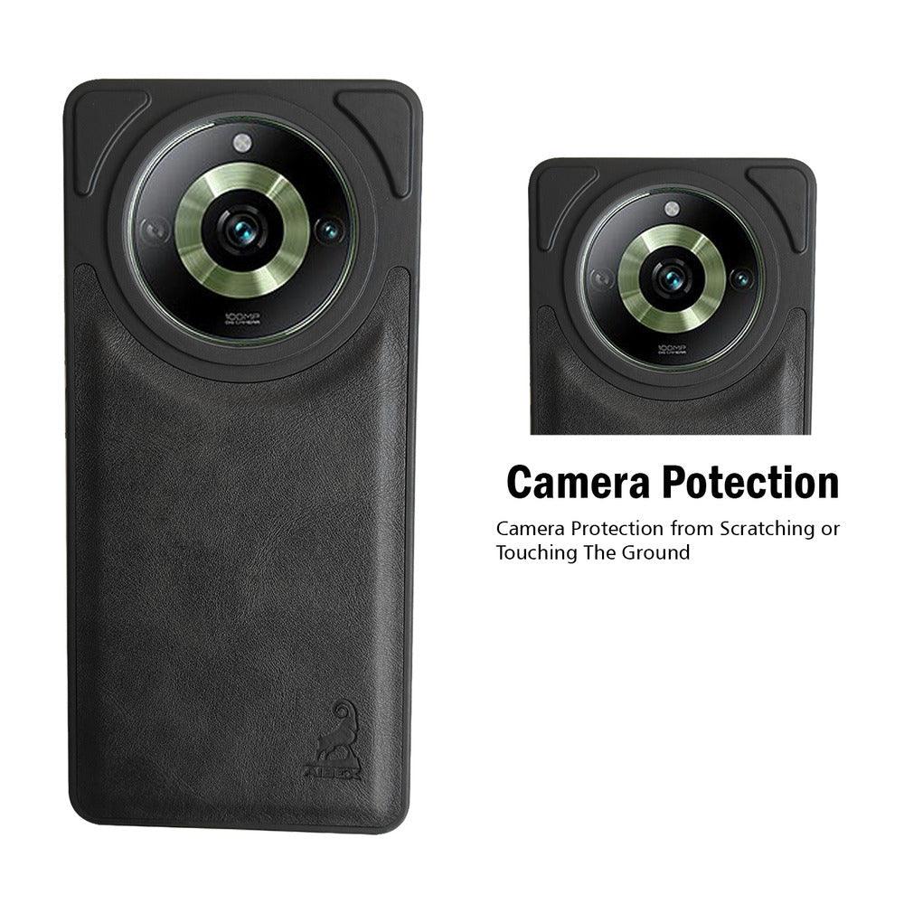 Aibex Shield Back Cover For Realme 11 Pro 5G | Vegan Leather - Aibex