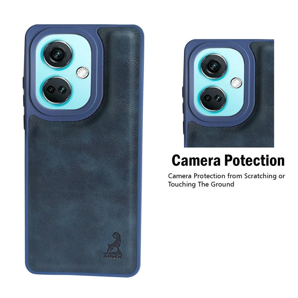Aibex Shield Back Cover For OnePlus Nord CE 3 | Vegan Leather - Aibex