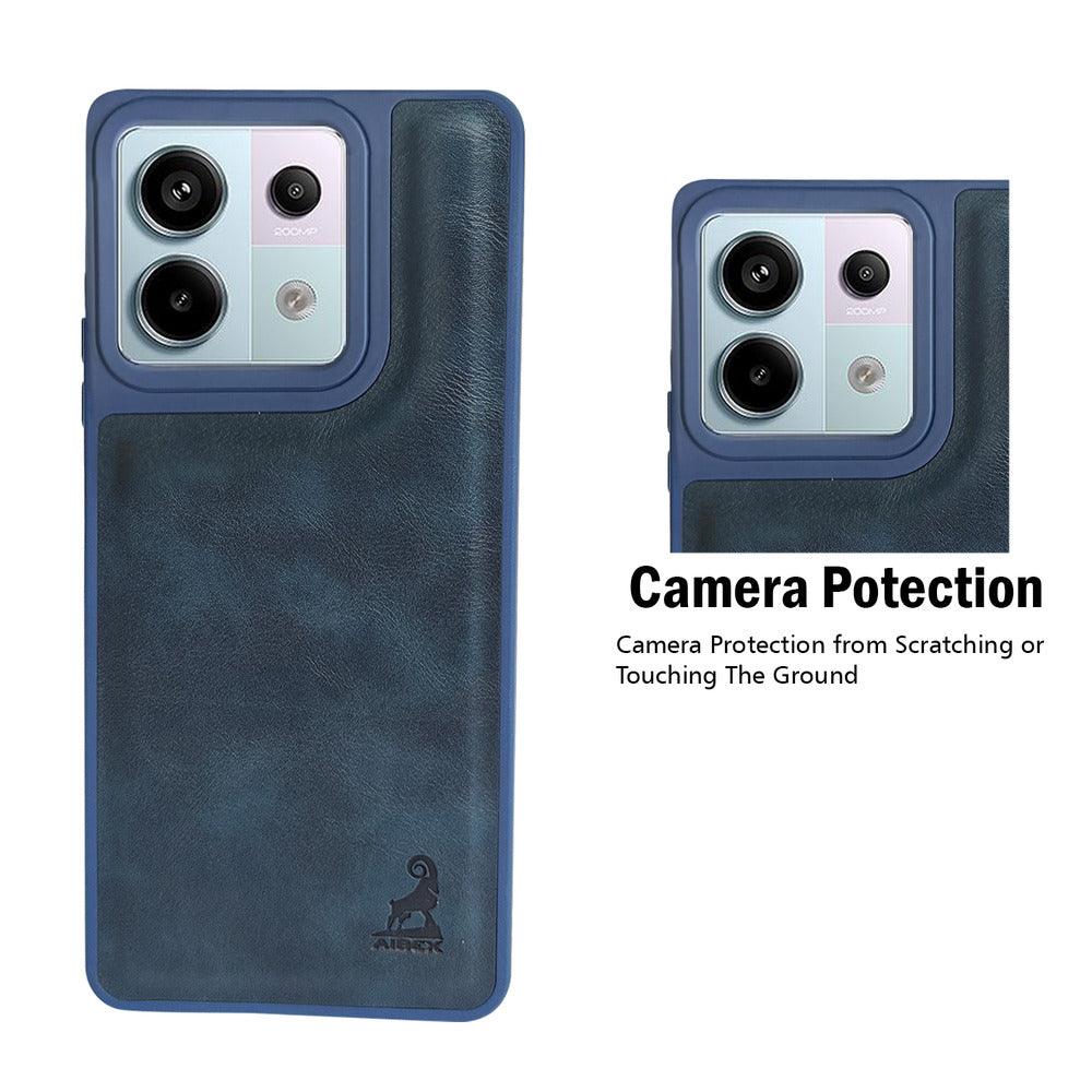 Aibex Shield Back Cover For Xiaomi Redmi Note 13 Pro | Vegan Leather - Aibex