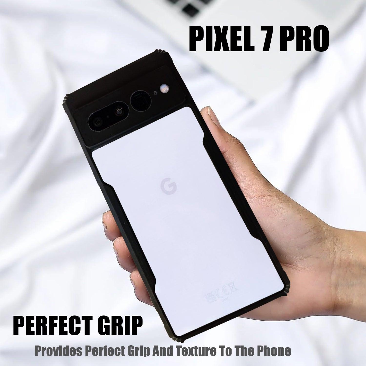 AIBEX Crystal Clear Back Cover Case for Google Pixel 7 Pro | Shock Proof Design | Transparent Back Cover Case - Aibex