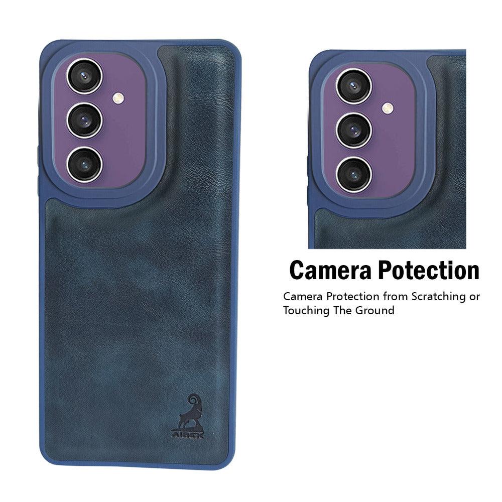Aibex Shield Back Cover For Samsung Galaxy S23FE | Vegan Leather - Aibex