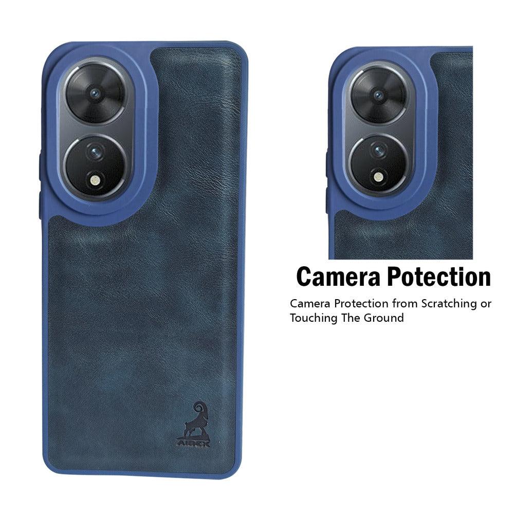 Aibex Shield Back Cover For Vivo Y100 | Vegan Leather - Aibex