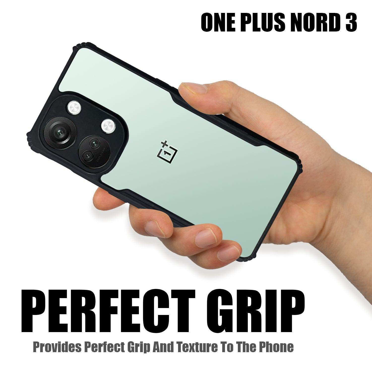 AIBEX Crystal Clear Back Cover Case for Oneplus Nord Ce 4 | Shock Proof Design | Transparent Back Cover Case - Aibex