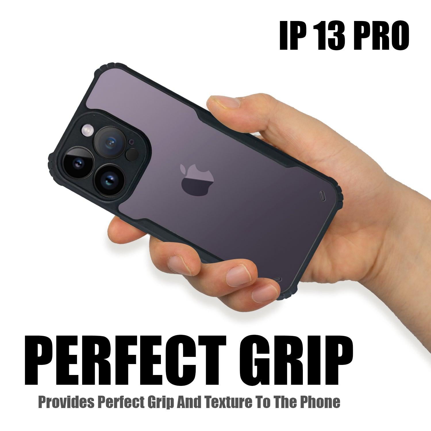 AIBEX Crystal Clear Back Cover Case for Iphone 13 Pro | Shock Proof Design | Transparent Back Cover Case - Aibex