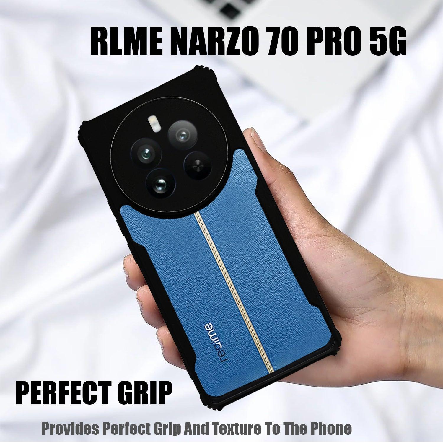 AIBEX Crystal Clear Back Cover Case for Realme Narzo 70 Pro | Shock Proof Design | Transparent Back Cover Case - Aibex