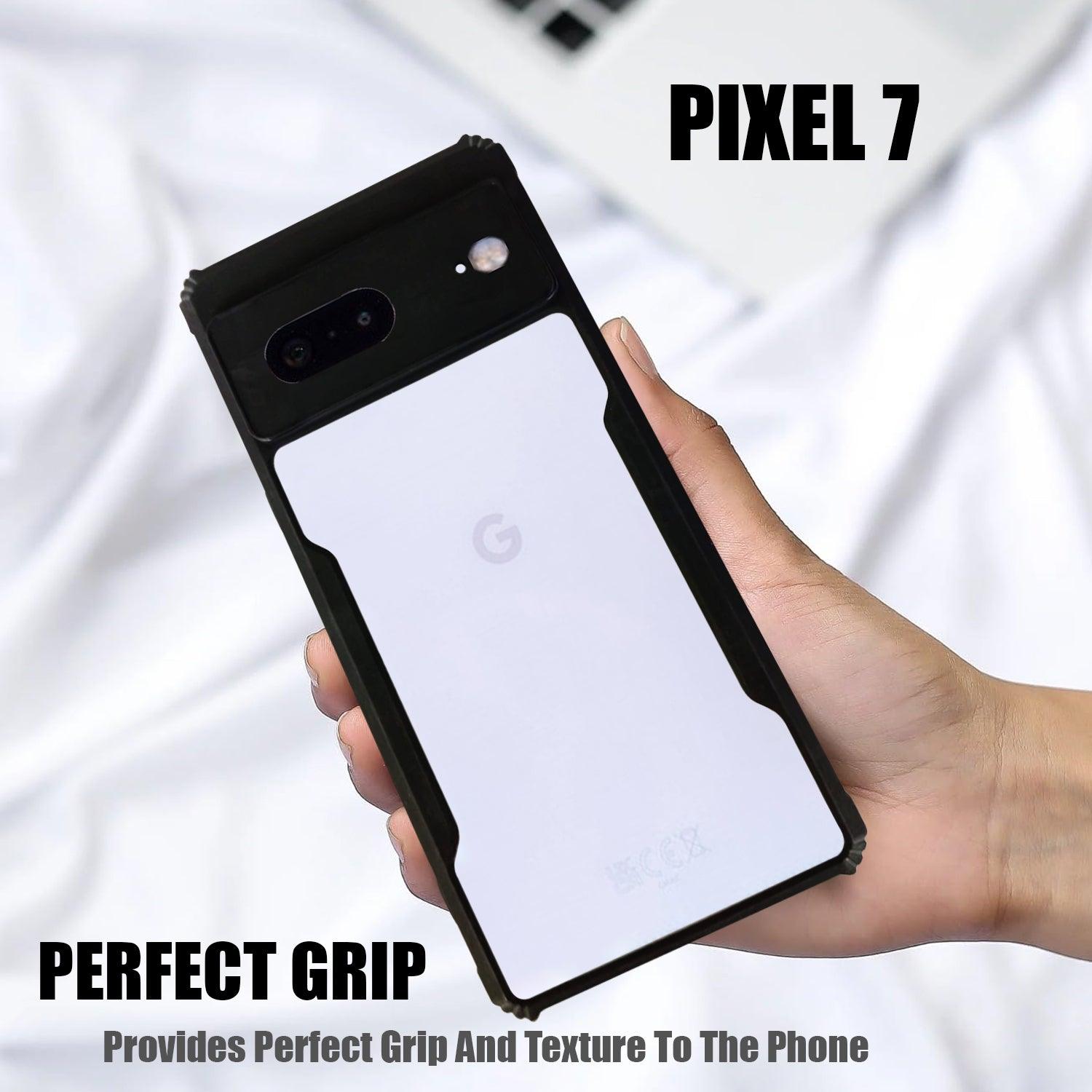 AIBEX Crystal Clear Back Cover Case for Google Pixel 7 | Shock Proof Design | Transparent Back Cover Case - Aibex