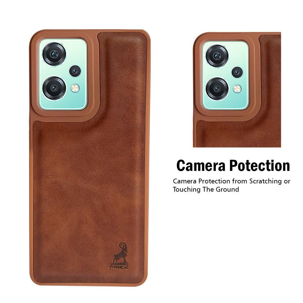 Aibex Shield Back Cover For OnePlus Nord CE 2 Lite | Vegan Leather - Aibex