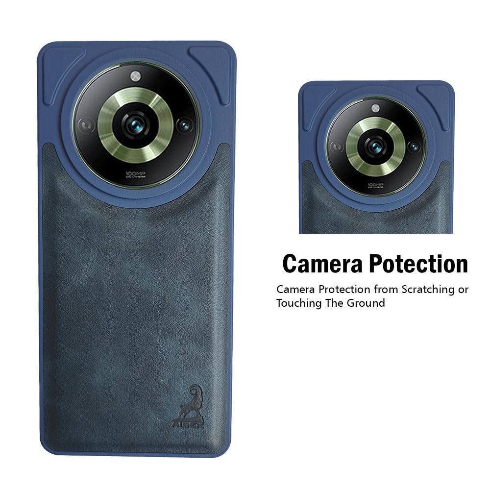 Aibex Shield Back Cover For Realme 11 Pro 5G | Vegan Leather - Aibex