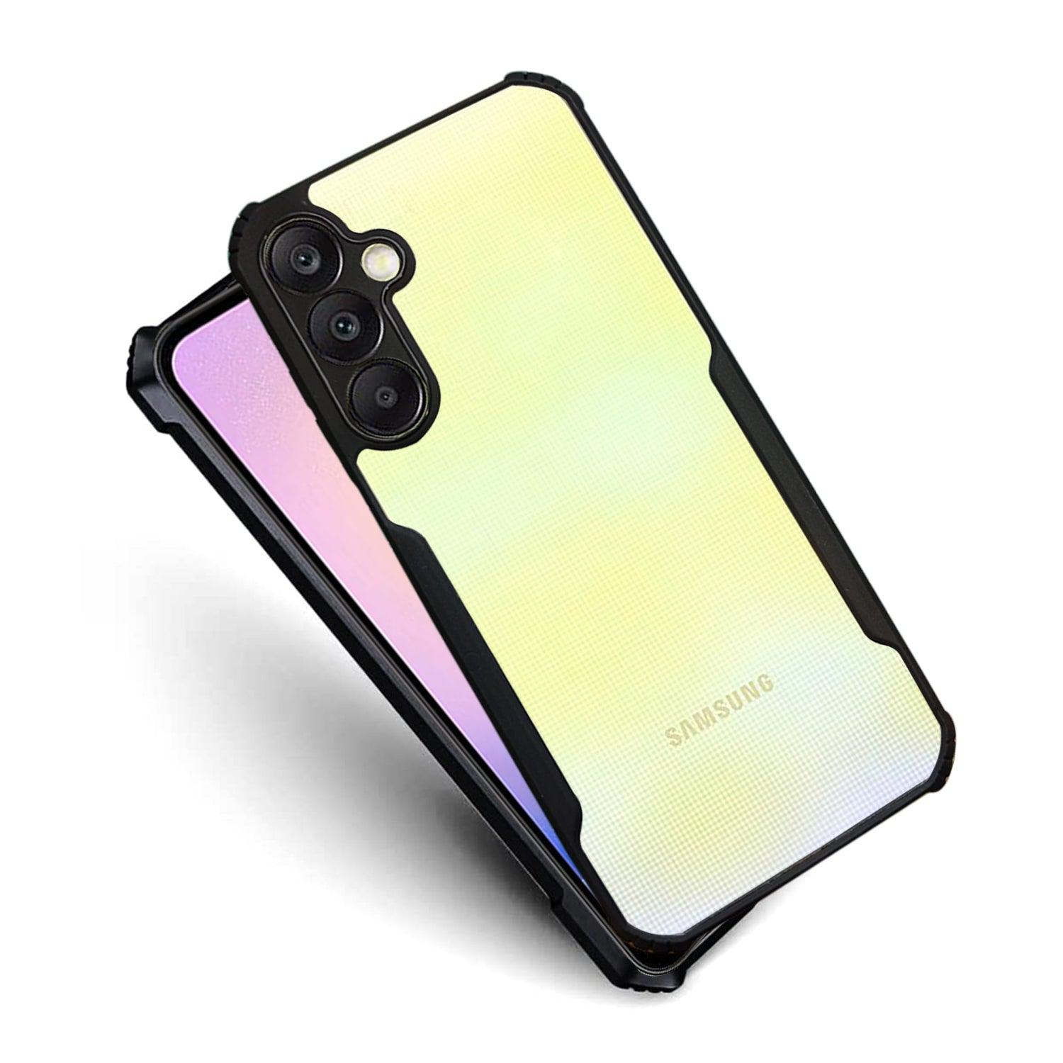 AIBEX Crystal Clear Back Cover Case for Samsung A25 5g | Shock Proof Design | Transparent Back Cover Case - Aibex