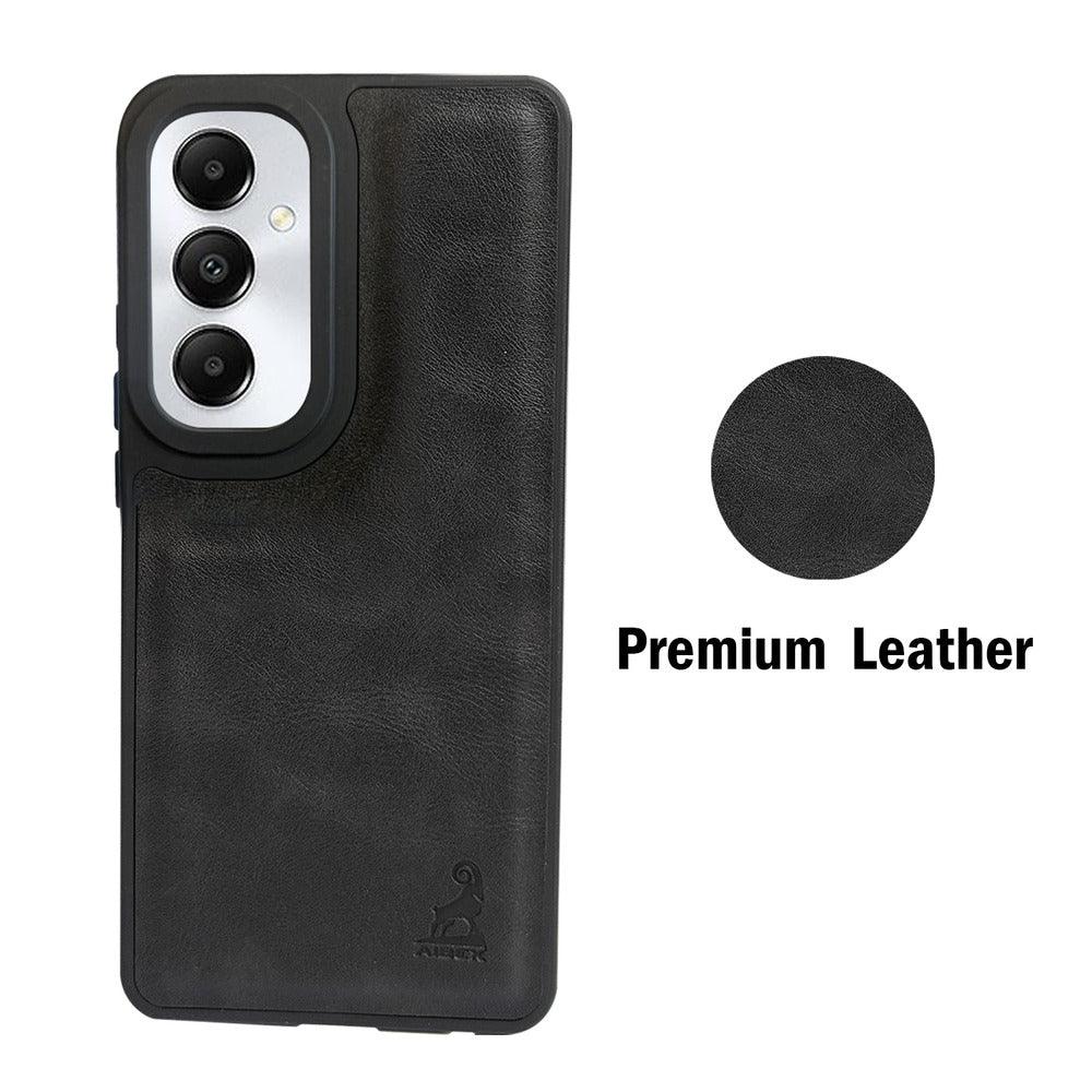 Aibex Shield Back Cover For Samsung Galaxy A05s 5G | Vegan Leather - Aibex