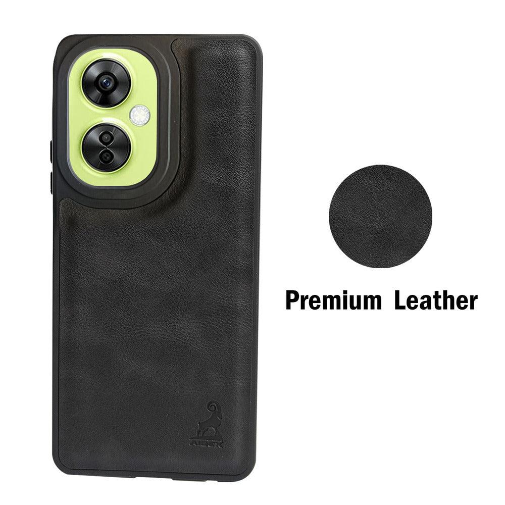 Aibex Shield Back Cover For OnePlus Nord CE 3 Lite | Vegan Leather - Aibex
