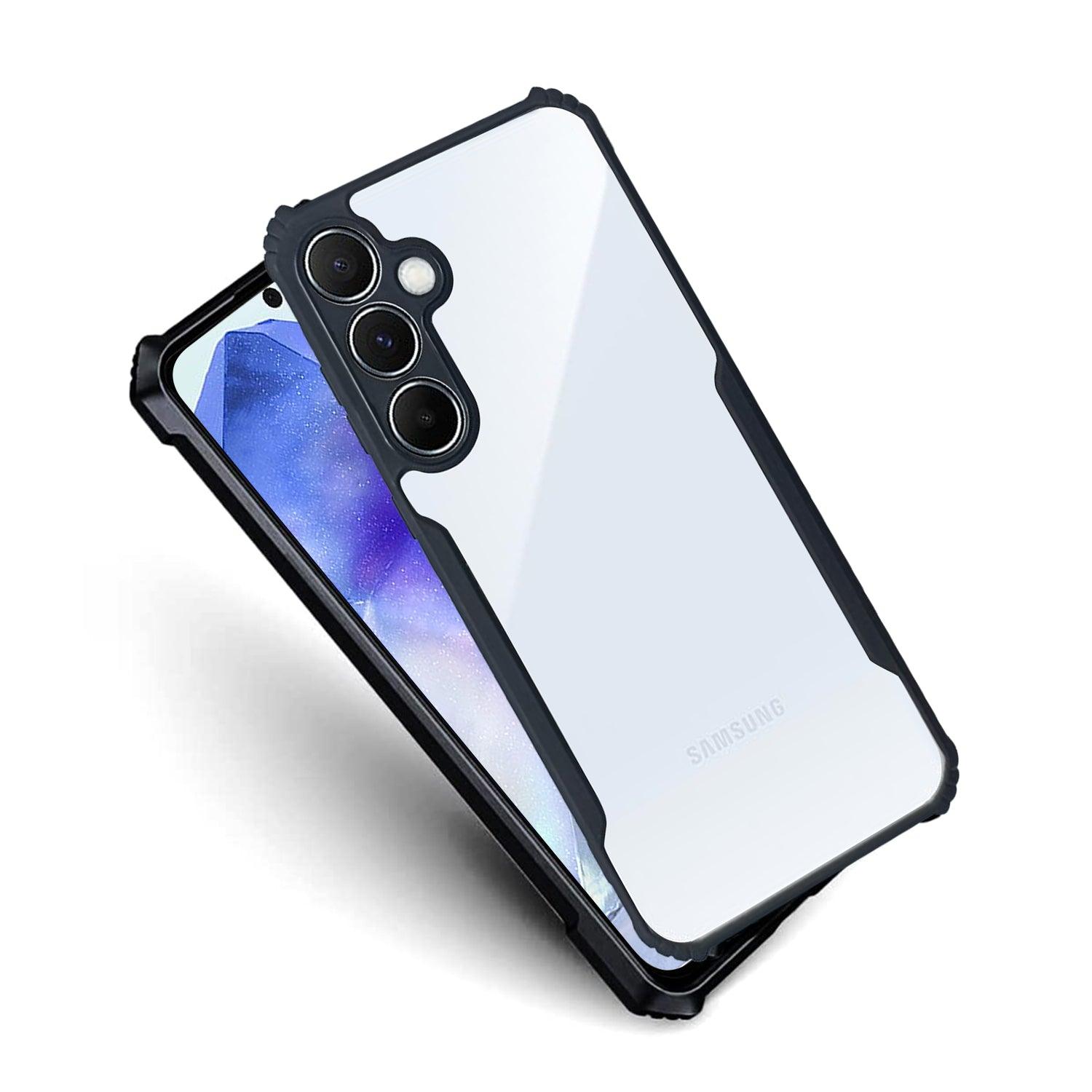 AIBEX Crystal Clear Back Cover Case for Samsung A14 5g | Shock Proof Design | Transparent Back Cover Case - Aibex