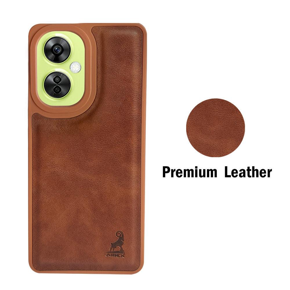 Aibex Shield Back Cover For OnePlus Nord CE 3 Lite | Vegan Leather - Aibex