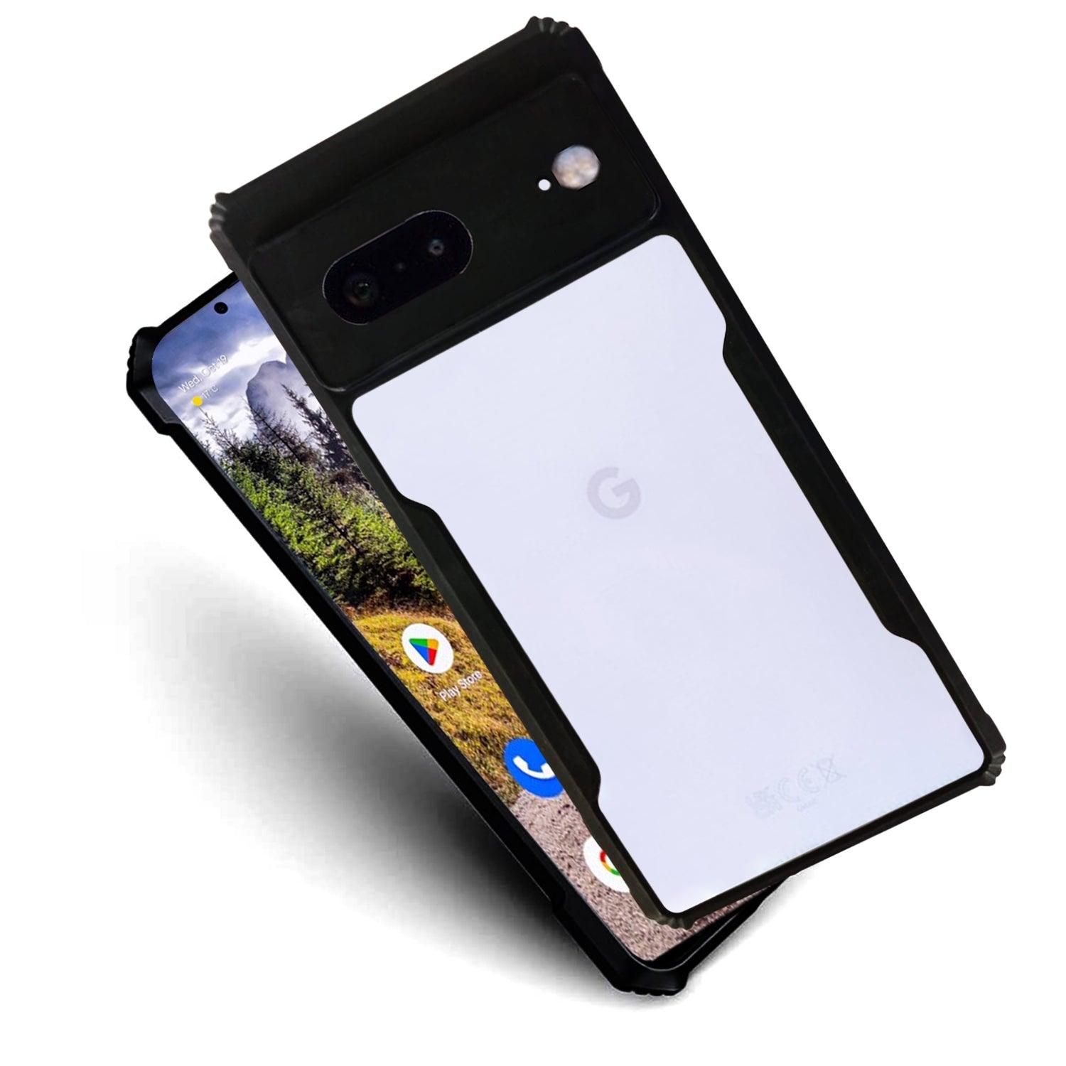 AIBEX Crystal Clear Back Cover Case for Google Pixel 7 | Shock Proof Design | Transparent Back Cover Case - Aibex