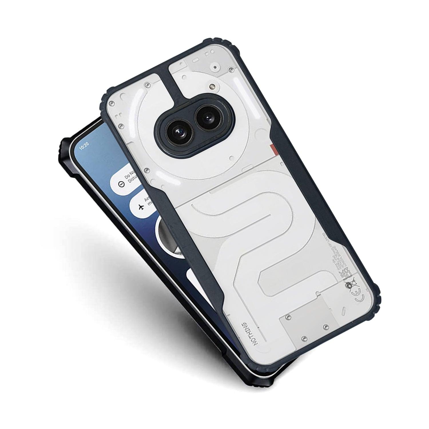 AIBEX Crystal Clear Back Cover Case for Nothing 2A | Shock Proof Design | Transparent Back Cover Case - Aibex